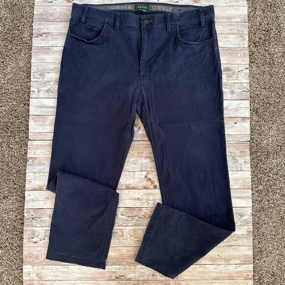 Orvis Stretch Tech Moleskin 5-Pocket Pants - 38x30 - Picture 2 of 2